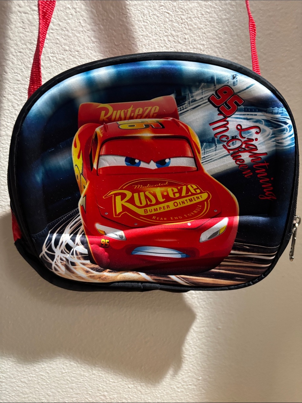 Cars Lightning McQueen Red Kids Shoulder Bag